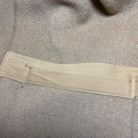 VTG Gloverall Duffle Coat Wool Blend Mens Med Camel Hooded England - Picture 9 of 16